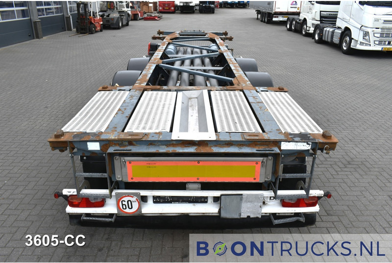Van Hool 3B0071 TANK CHASSIS | 20-30ft * ADR: FL, AT, OX * 3840 KG * LIFT AXLE - Félpótkocsi cserefelépítményes: 5 kép. Van Hool 3B0071 TANK CHASSIS | 20-30ft * ADR: FL, AT, OX * 3840 KG * LIFT AXLE - Félpótkocsi cserefelépítményes: 5 kép.