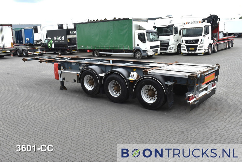 Van Hool 3B0071 TANK CHASSIS | 20-30ft * ADR: FL, AT, OX * 3840 KG * LIFT AXLE - Félpótkocsi cserefelépítményes: 2 kép. Van Hool 3B0071 TANK CHASSIS | 20-30ft * ADR: FL, AT, OX * 3840 KG * LIFT AXLE - Félpótkocsi cserefelépítményes: 2 kép.