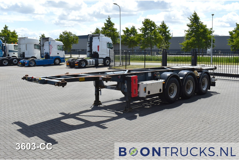 Van Hool 3B0071 TANK CHASSIS | 20-30ft * ADR: FL, AT, OX * 3840 KG * LIFT AXLE - Félpótkocsi cserefelépítményes: 5 kép. Van Hool 3B0071 TANK CHASSIS | 20-30ft * ADR: FL, AT, OX * 3840 KG * LIFT AXLE - Félpótkocsi cserefelépítményes: 5 kép.