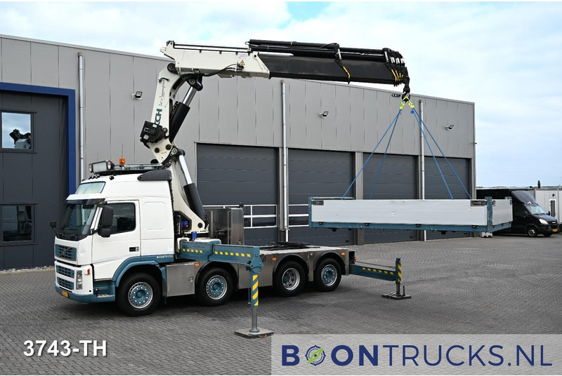 Volvo FM 480 8x2 R + HMF THOR 8520 K5 | 85 T/M CRANE * WINCH * MANUAL * NL TRUCK * TOP! - Darus autó: 2 kép. Volvo FM 480 8x2 R + HMF THOR 8520 K5 | 85 T/M CRANE * WINCH * MANUAL * NL TRUCK * TOP! - Darus autó: 2 kép.