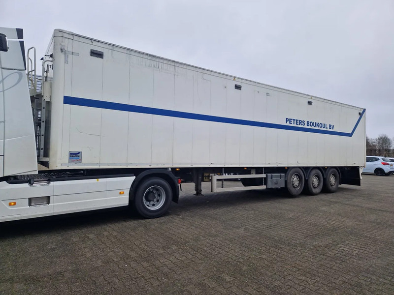 Knapen Trailers 92m3 walkingfloor 6mm vloer met naloop stuuras (Nieuwe APK) - Félpótkocsi öönkihordós: 1 kép. Knapen Trailers 92m3 walkingfloor 6mm vloer met naloop stuuras (Nieuwe APK) - Félpótkocsi öönkihordós: 1 kép.