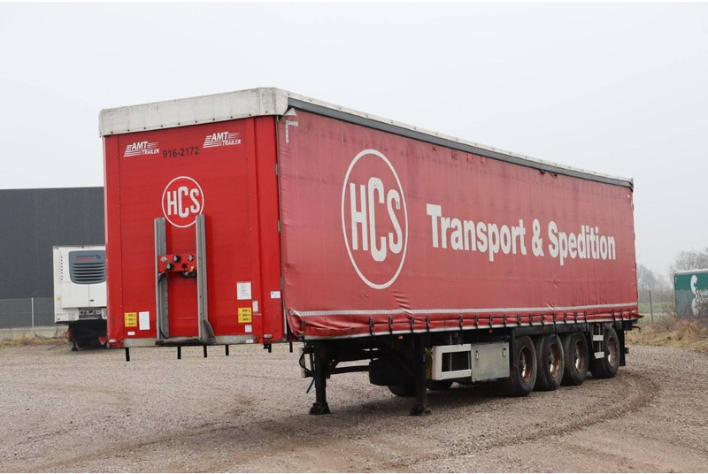 AMT Auflieger Curtainsider Standard - Ponyvás félpótkocsi: 2 kép. AMT Auflieger Curtainsider Standard - Ponyvás félpótkocsi: 2 kép.