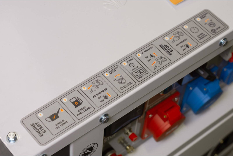 Új Áramfejlesztő Daewoo DDAE10500DSE-3G: 9 kép.