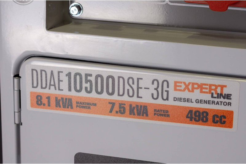 Új Áramfejlesztő Daewoo DDAE10500DSE-3G: 8 kép.