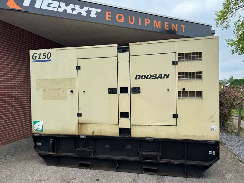 Doosan G150 - Áramfejlesztő: 1 kép. Doosan G150 - Áramfejlesztő: 1 kép.