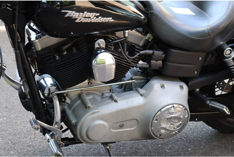 Motorkerékpár Harley-Davidson Dyna Street Bob: 14 kép.