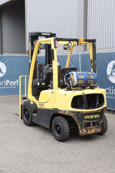 Hyster H2.5FT - Gázüzemű targonca: 4 kép. Hyster H2.5FT - Gázüzemű targonca: 4 kép.