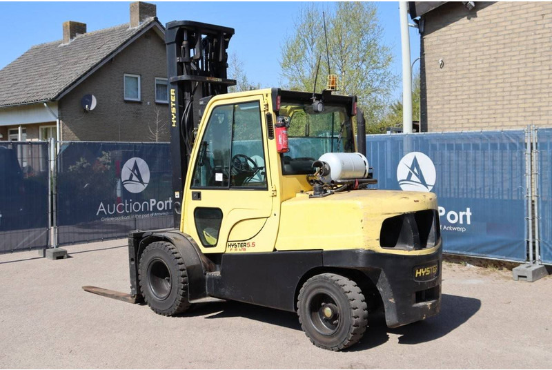 Hyster H5.5FT - Gázüzemű targonca: 4 kép. Hyster H5.5FT - Gázüzemű targonca: 4 kép.
