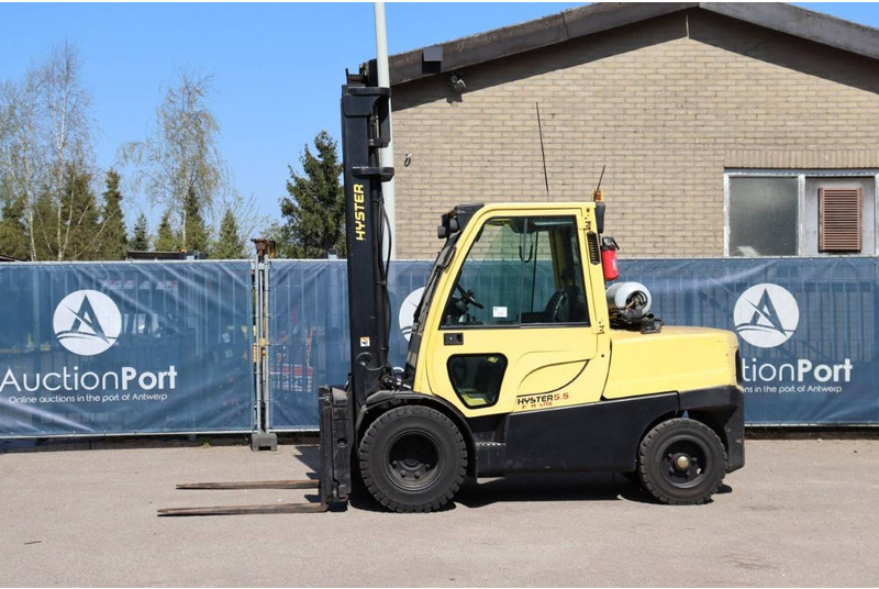Hyster H5.5FT - Gázüzemű targonca: 1 kép. Hyster H5.5FT - Gázüzemű targonca: 1 kép.