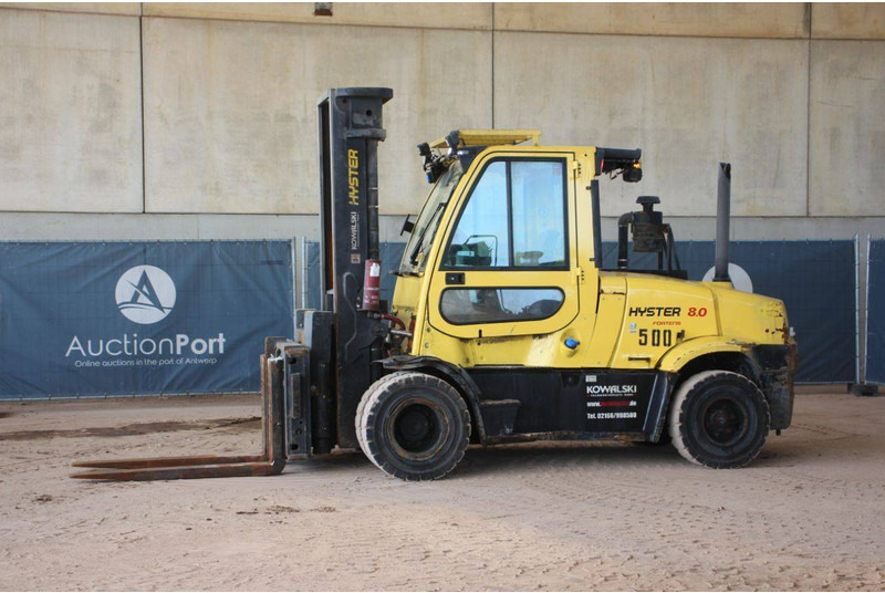 Hyster H8.0FT9 - Dízel targonca: 1 kép. Hyster H8.0FT9 - Dízel targonca: 1 kép.