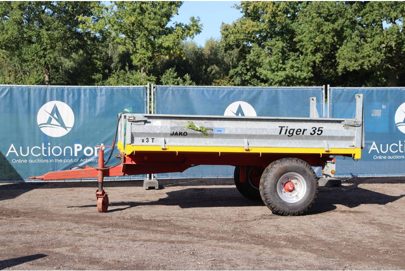 Jako TIGER 35 - Platós pótkocsi: 1 kép. Jako TIGER 35 - Platós pótkocsi: 1 kép.