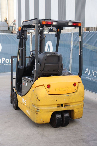 Komatsu FB18M-12 - Elektromos targonca: 4 kép. Komatsu FB18M-12 - Elektromos targonca: 4 kép.