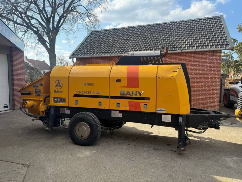 Sany HBT60C - Stabil betonszivattyú: 3 kép. Sany HBT60C - Stabil betonszivattyú: 3 kép.