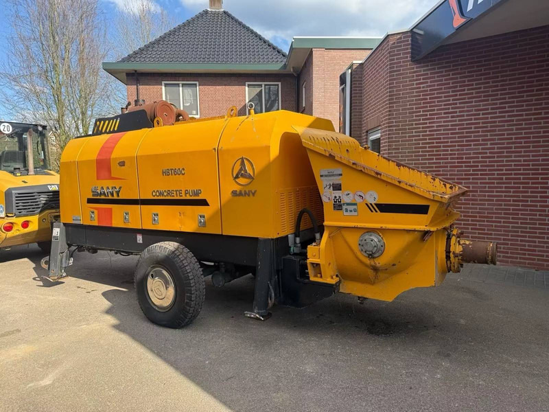 Sany HBT60C - Stabil betonszivattyú: 4 kép. Sany HBT60C - Stabil betonszivattyú: 4 kép.