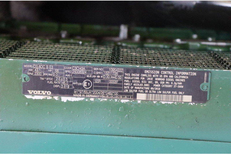 Gumikerekes homlokrakodó Volvo L25F-P: 20 kép.