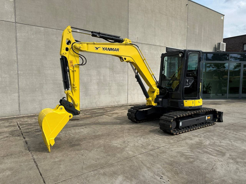 Yanmar VIO55-6B - Lánctalpas kotró: 1 kép. Yanmar VIO55-6B - Lánctalpas kotró: 1 kép.