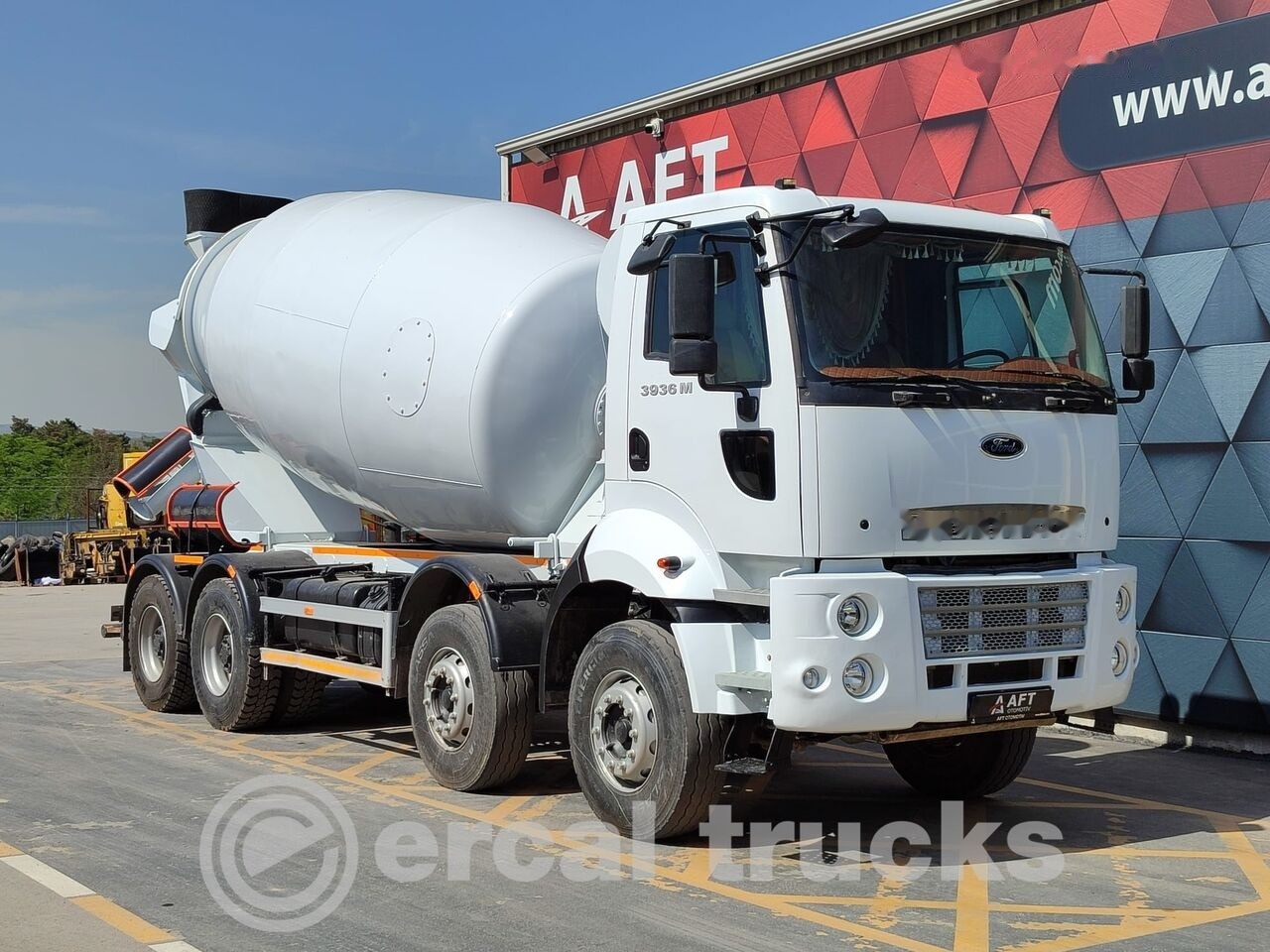 Ford 2011 CARGO 3936M E5 AC 8X4 12m³ CONCRETE MIXER - Betonmixer: 3 kép. Ford 2011 CARGO 3936M E5 AC 8X4 12m³ CONCRETE MIXER - Betonmixer: 3 kép.