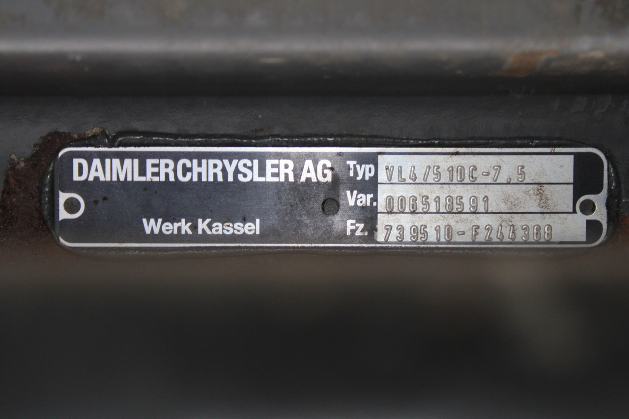 AXA FATA VL4-51DC-7,5 MERCEDES ACTROS MP2 MP3 A9433311301, 006518591 - Első tengely - Teherautó: 2 kép. AXA FATA VL4-51DC-7,5 MERCEDES ACTROS MP2 MP3 A9433311301, 006518591 - Első tengely - Teherautó: 2 kép.