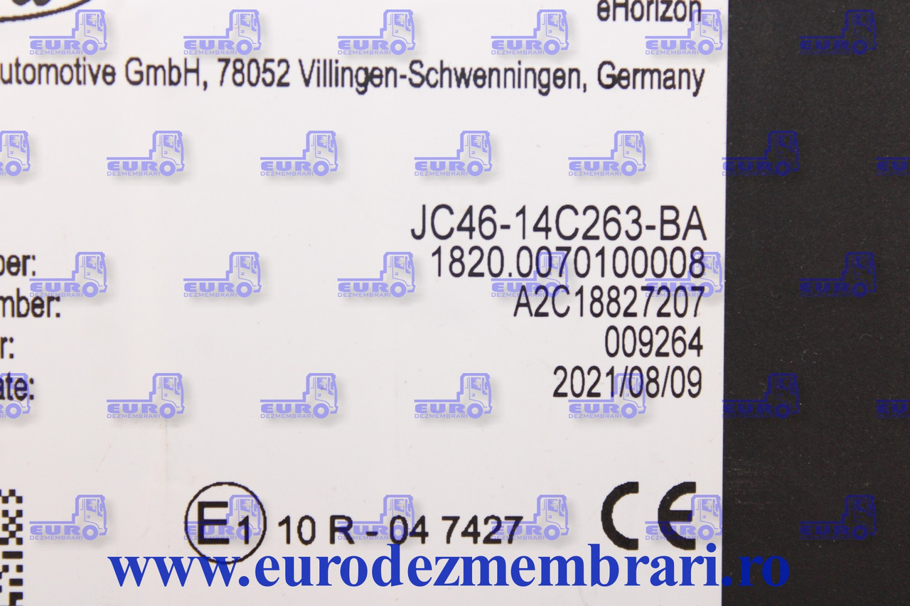 CALCULATOR TEMPOMAT EDGBA FORD CARGO F-MAX JC46-14C263-BA, JC4614C263BA - ECU - Teherautó: 2 kép. CALCULATOR TEMPOMAT EDGBA FORD CARGO F-MAX JC46-14C263-BA, JC4614C263BA - ECU - Teherautó: 2 kép.
