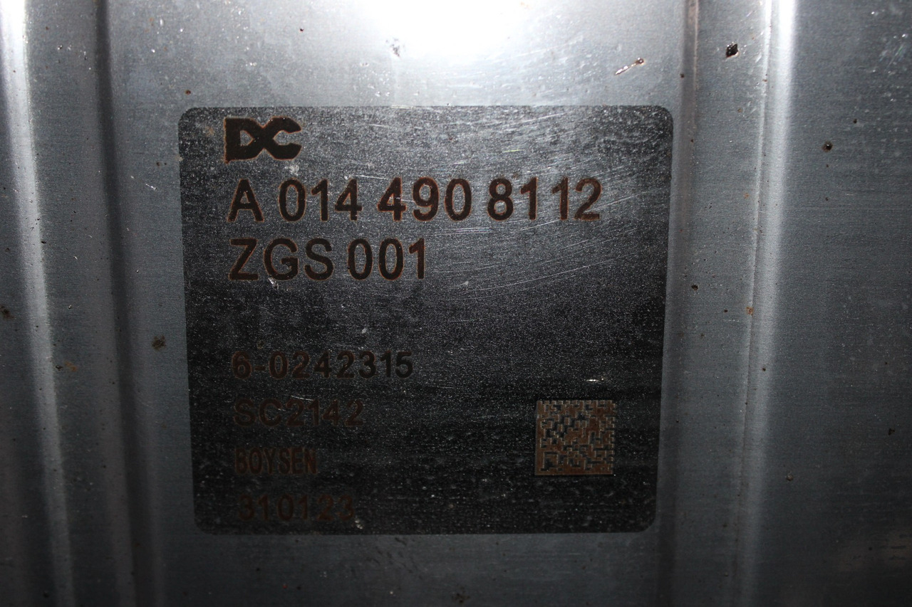 CATALIZATOR MERCEDES ACTROS MP5 A0144908112 - Katalizátor - Teherautó: 4 kép. CATALIZATOR MERCEDES ACTROS MP5 A0144908112 - Katalizátor - Teherautó: 4 kép.
