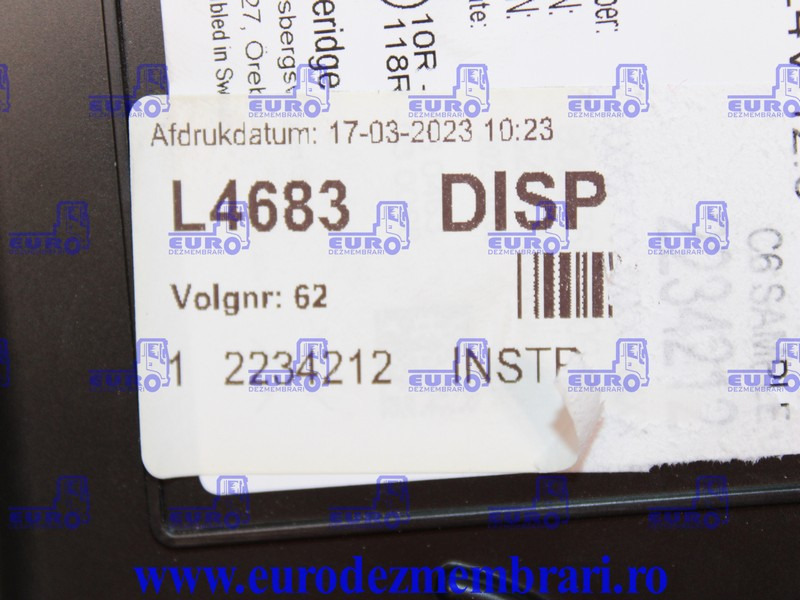 CEAS BORD DIGITAL DAF XF XG 2234212 - Műszerfal - Teherautó: 5 kép. CEAS BORD DIGITAL DAF XF XG 2234212 - Műszerfal - Teherautó: 5 kép.