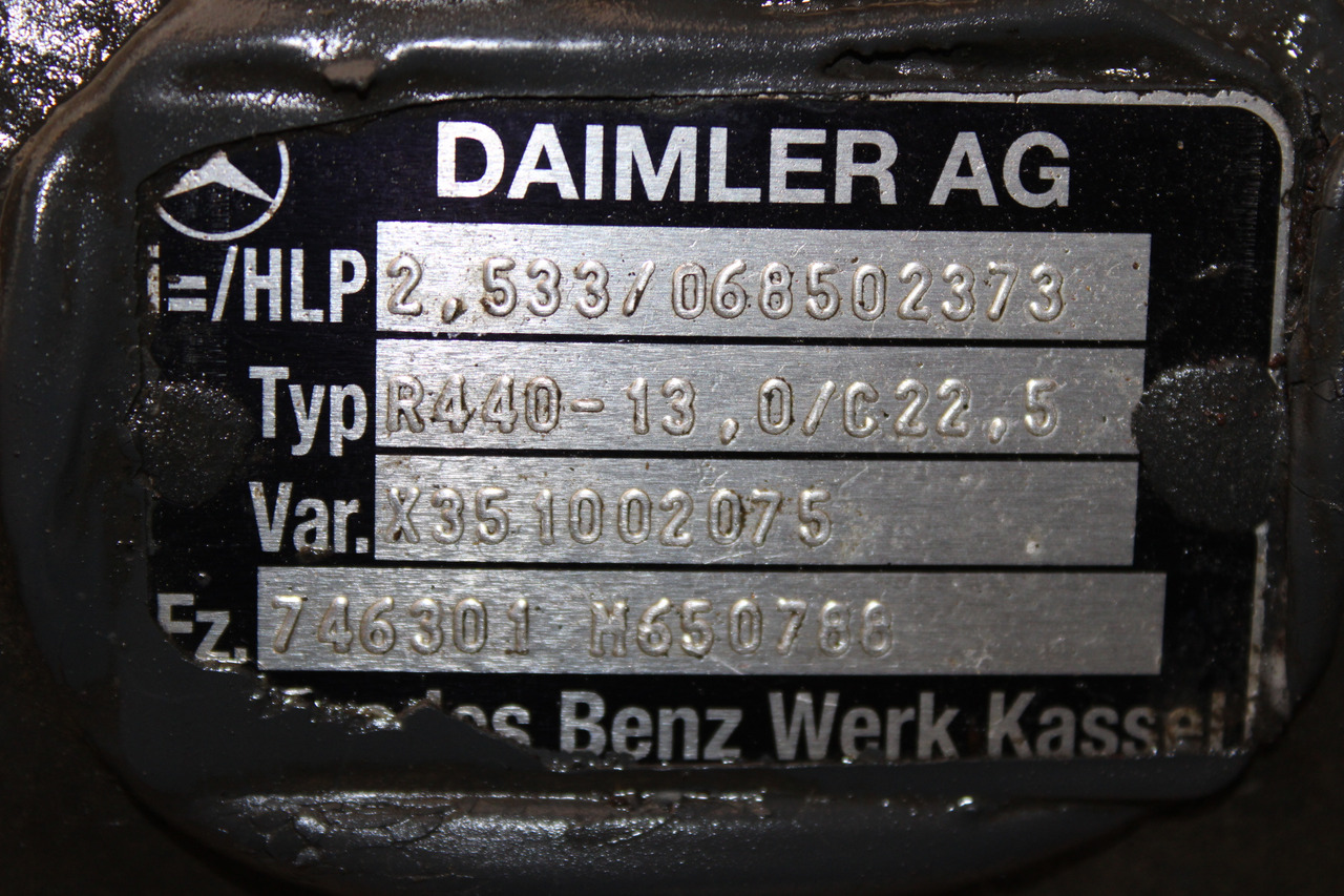 DIFERENTIAL MERCEDES ACTROS R=2,533 R440-13 X351002075, 068502373 - Differenciálmű - Teherautó: 3 kép. DIFERENTIAL MERCEDES ACTROS R=2,533 R440-13 X351002075, 068502373 - Differenciálmű - Teherautó: 3 kép.