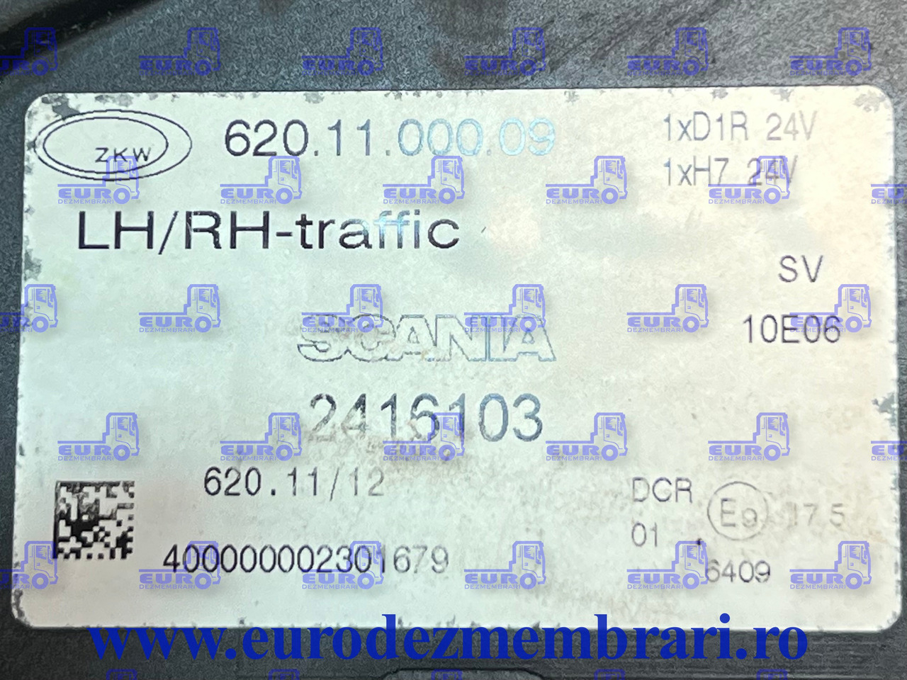 FAR CU XENON STANGA SCANIA 2416103 - Fényszóró - Teherautó: 3 kép. FAR CU XENON STANGA SCANIA 2416103 - Fényszóró - Teherautó: 3 kép.