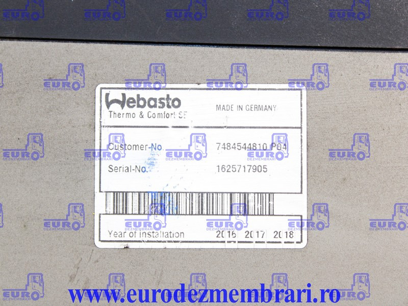 SIROCOU RENAULT T AIR TOP EVO 2000 7484544810 - Fűtés/ Szellőzés gep - Teherautó: 4 kép. SIROCOU RENAULT T AIR TOP EVO 2000 7484544810 - Fűtés/ Szellőzés gep - Teherautó: 4 kép.