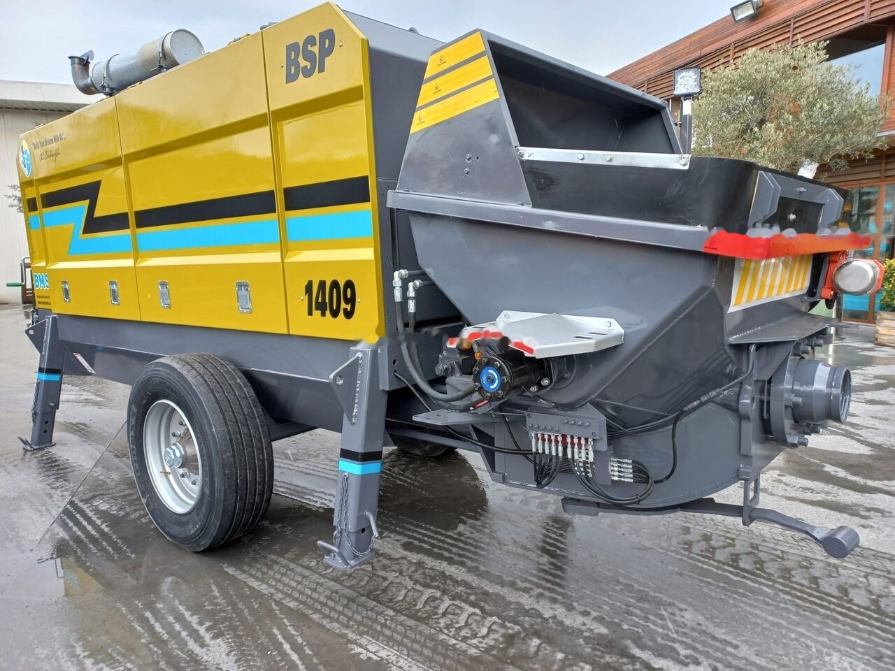 BMS BSP 1409 - Stabil betonszivattyú: 4 kép. BMS BSP 1409 - Stabil betonszivattyú: 4 kép.