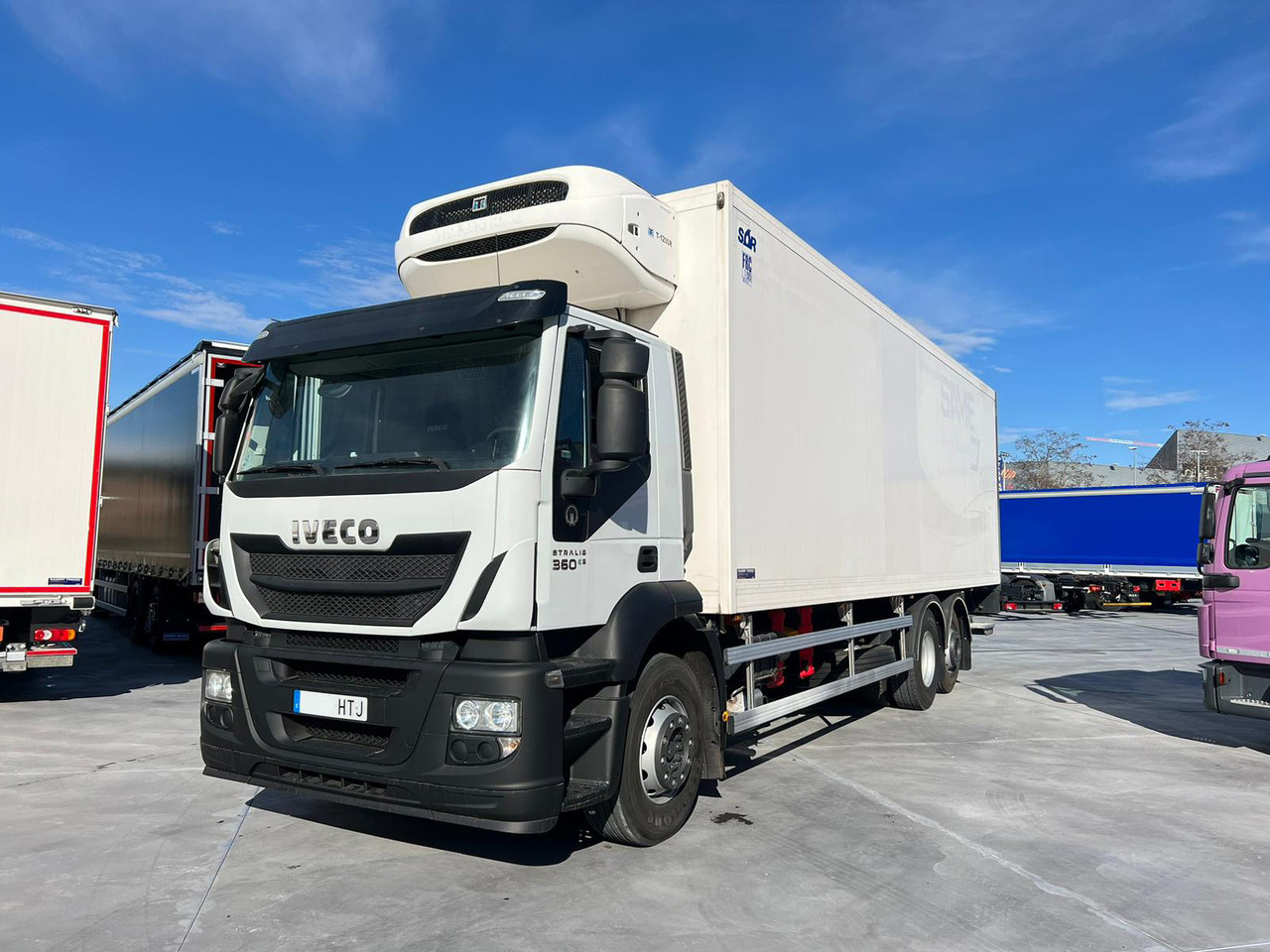 IVECO AD260S36 STRALIS EEV (Refrigerator) - Hűtős teherautó: 1 kép. IVECO AD260S36 STRALIS EEV (Refrigerator) - Hűtős teherautó: 1 kép.