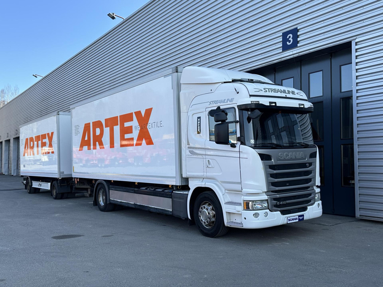 SCANIA G 410 LB4x2MNB - Alvaz teherautó: 1 kép. SCANIA G 410 LB4x2MNB - Alvaz teherautó: 1 kép.