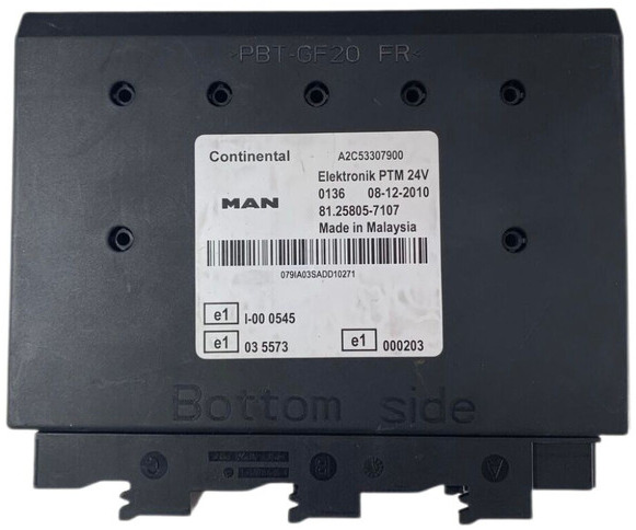 MAN Continental Elektronik PTM - ECU: 1 kép. MAN Continental Elektronik PTM - ECU: 1 kép.