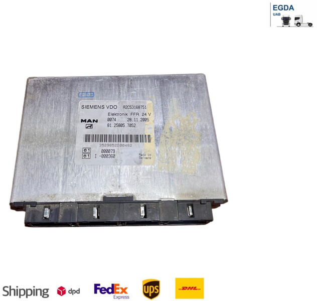 MAN SIEMENS VDO Elektronik FFR A2C53168751 - ECU: 1 kép. MAN SIEMENS VDO Elektronik FFR A2C53168751 - ECU: 1 kép.