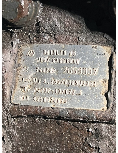 Mercedes-Benz Arocs - Tengely és alkatrészek: 2 kép. Mercedes-Benz Arocs - Tengely és alkatrészek: 2 kép.