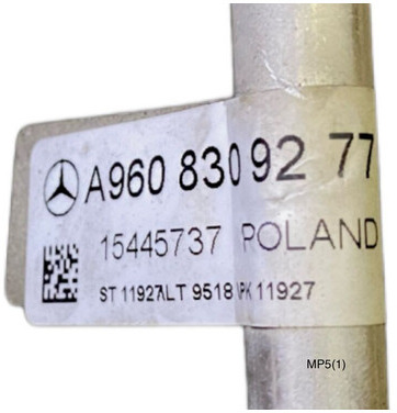 Mercedes-Benz MP5 - Klíma alkatrész: 2 kép. Mercedes-Benz MP5 - Klíma alkatrész: 2 kép.