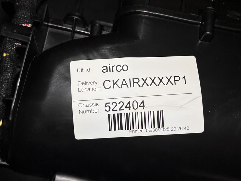 Klíma alkatrész Volvo Aero: 6 kép.