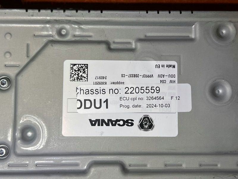 Volvo DDU1 - ECU: 5 kép. Volvo DDU1 - ECU: 5 kép.