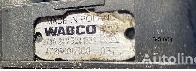 Wabco STRALIS 6 - Szelep: 2 kép. Wabco STRALIS 6 - Szelep: 2 kép.