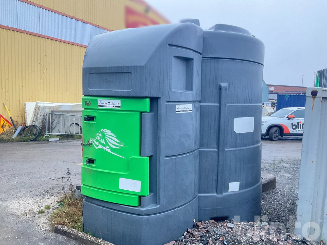 Älvestad tanken - Tároló tartály: 4 kép. Älvestad tanken - Tároló tartály: 4 kép.