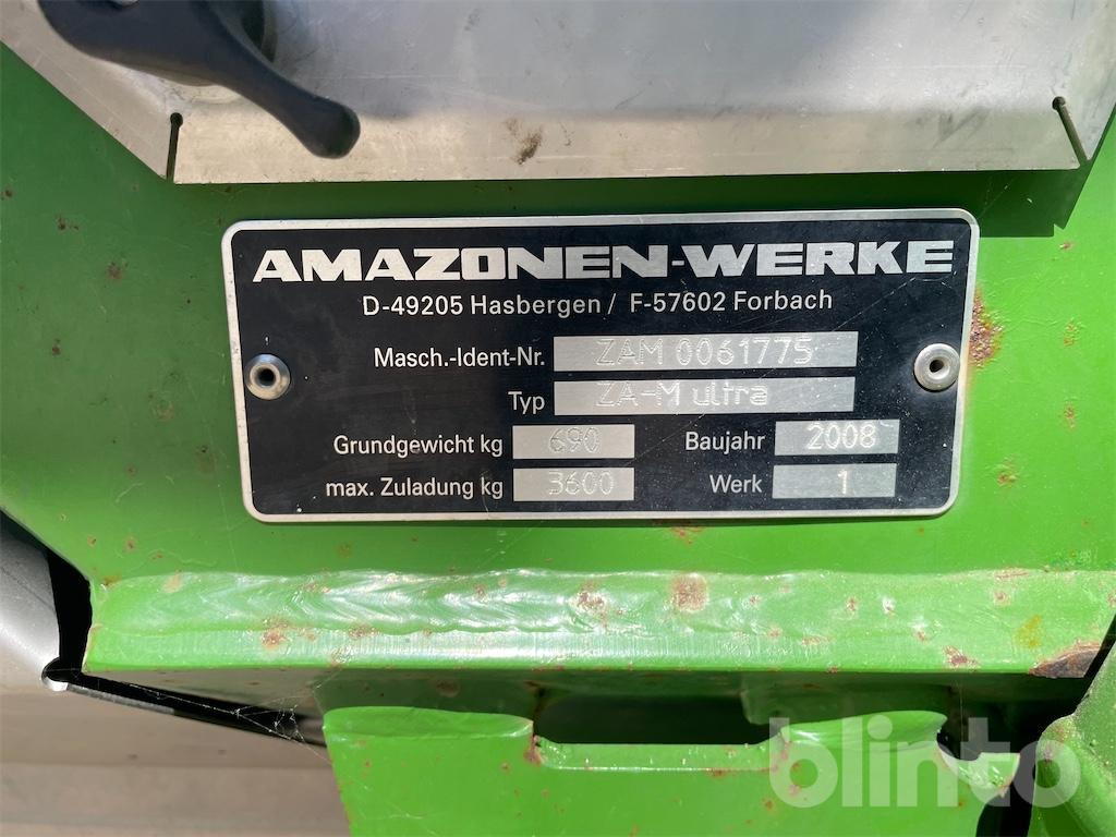 Amazone ZA-M Ultra 3.000 - Műtrágyaszóró: 5 kép. Amazone ZA-M Ultra 3.000 - Műtrágyaszóró: 5 kép.