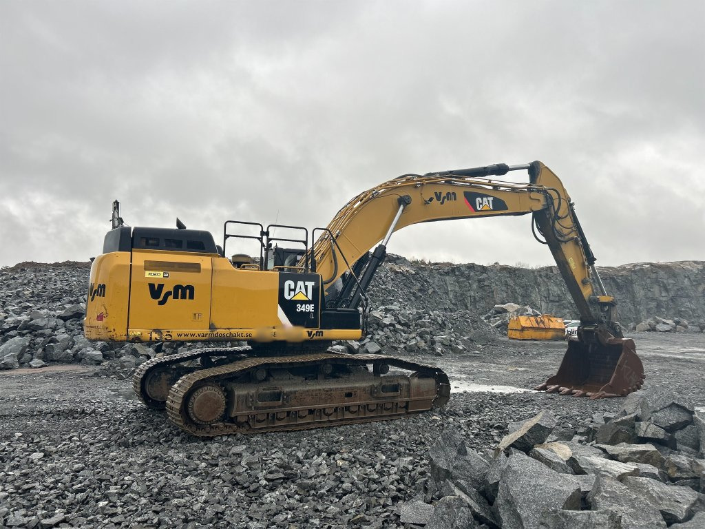 CATERPILLAR 349EL - Lánctalpas kotró: 4 kép. CATERPILLAR 349EL - Lánctalpas kotró: 4 kép.