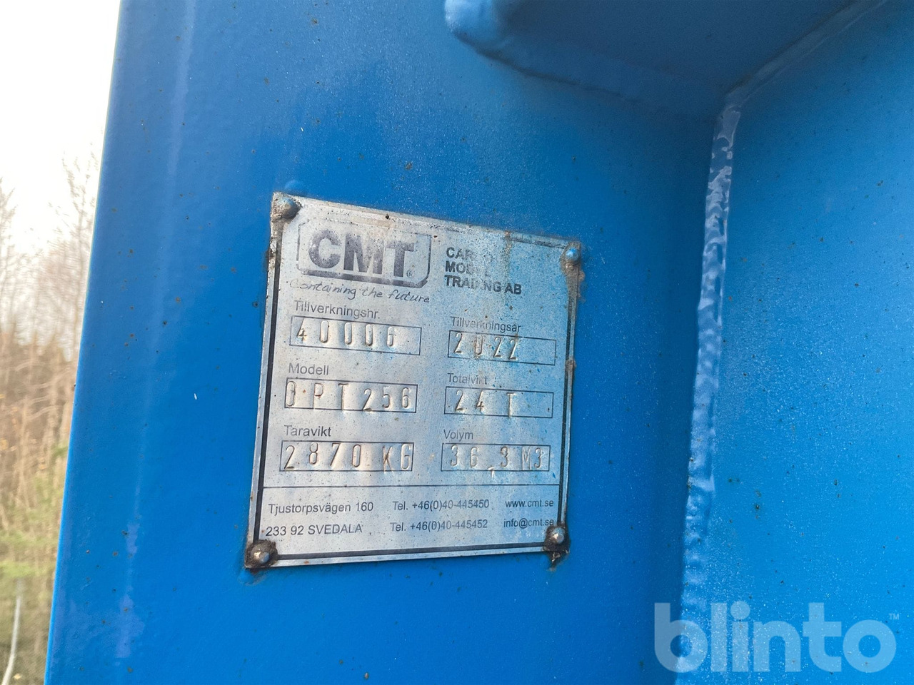 CMT 36,3m3 - Multiliftes konténer: 5 kép. CMT 36,3m3 - Multiliftes konténer: 5 kép.