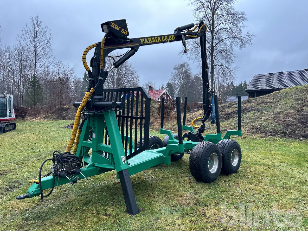 Farma - Erdészeti pótkocsi: 2 kép. Farma - Erdészeti pótkocsi: 2 kép.