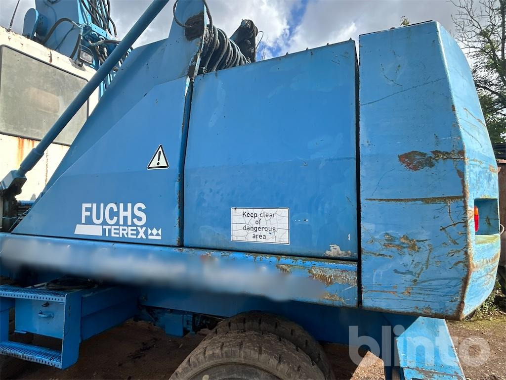 Hulladék kotró Fuchs Terex MHL350: 8 kép.