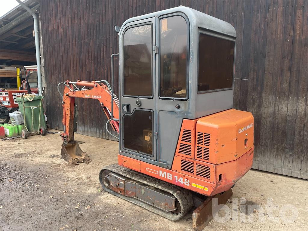 Gehlmax MB 148 (2000) - Minikotró: 4 kép. Gehlmax MB 148 (2000) - Minikotró: 4 kép.