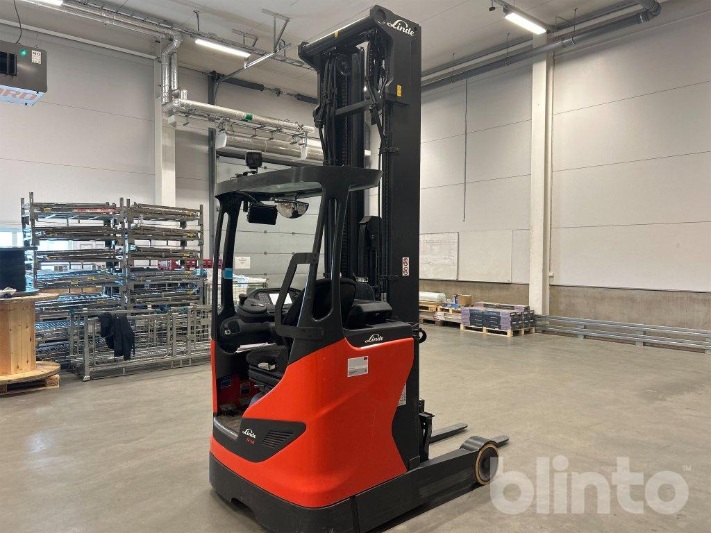 Linde R14 HD - Tolóoszlopos targoncá: 5 kép. Linde R14 HD - Tolóoszlopos targoncá: 5 kép.