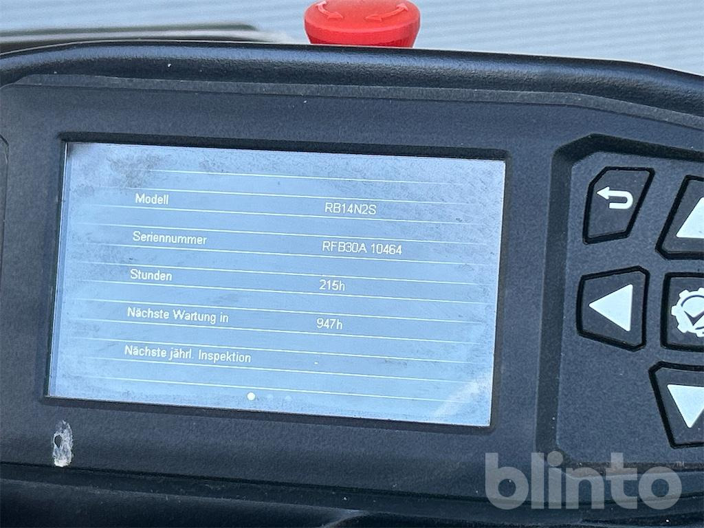 Mitsubishi RB14N2S (2020) - Tolóoszlopos targoncá: 5 kép. Mitsubishi RB14N2S (2020) - Tolóoszlopos targoncá: 5 kép.