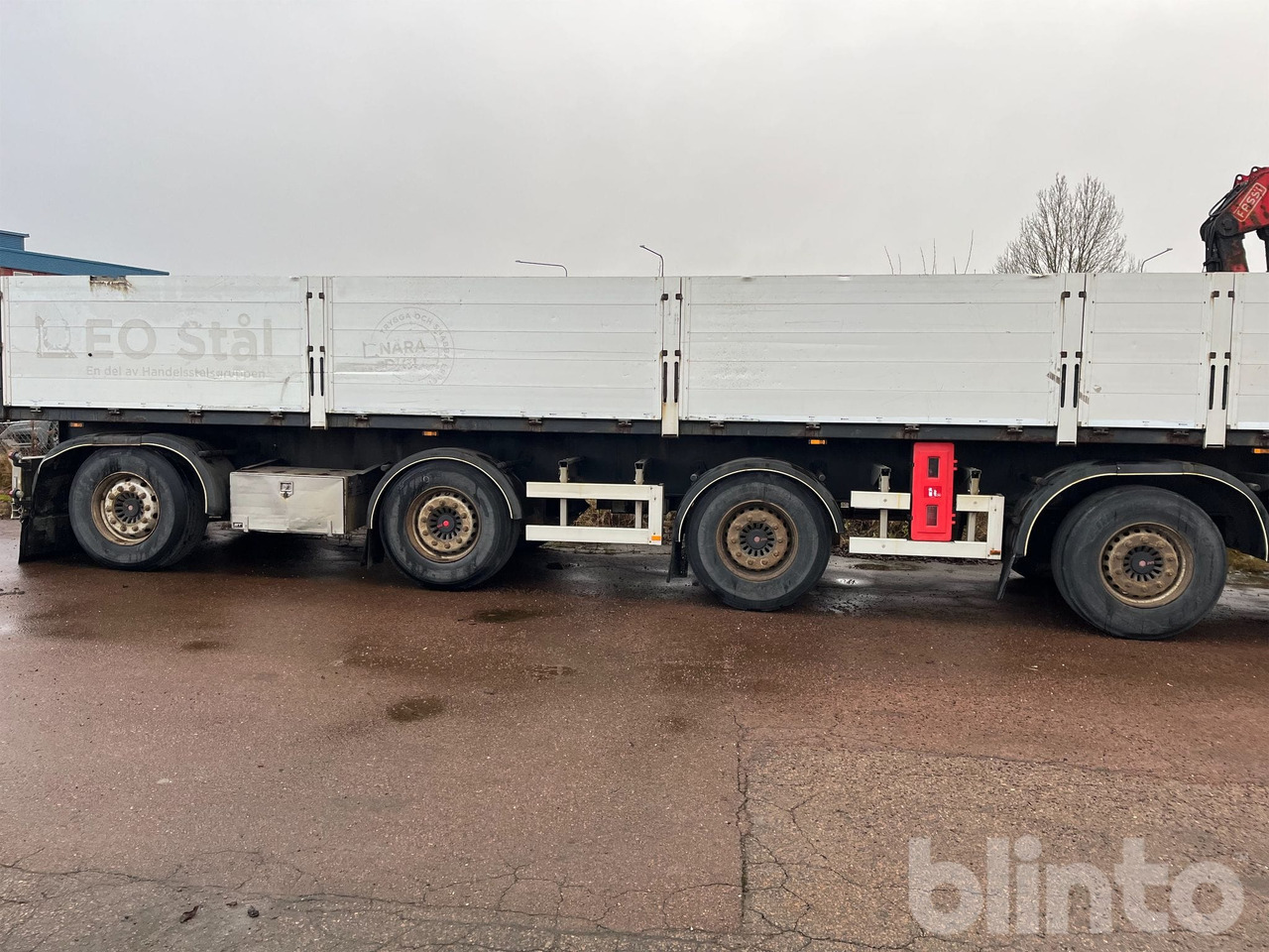 NÄRKO S9HP12J11 - Platós félpótkocsi: 5 kép. NÄRKO S9HP12J11 - Platós félpótkocsi: 5 kép.