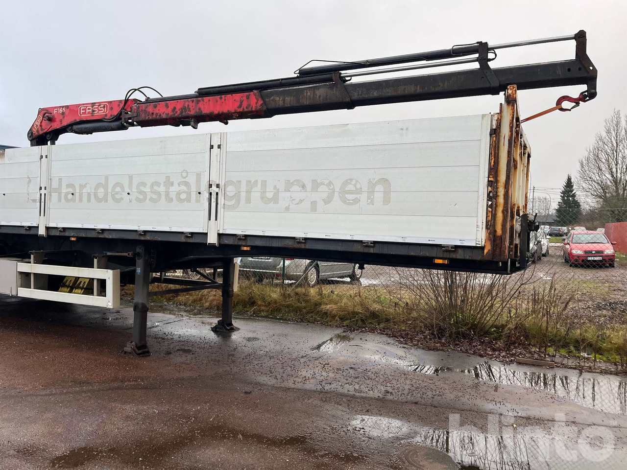 NÄRKO S9HP12J11 - Platós félpótkocsi: 4 kép. NÄRKO S9HP12J11 - Platós félpótkocsi: 4 kép.