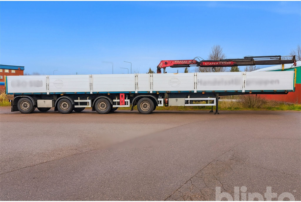 NÄRKO S9HP12J11 - Platós félpótkocsi: 1 kép. NÄRKO S9HP12J11 - Platós félpótkocsi: 1 kép.